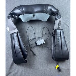 Nekteck Shiatsu Neck Shoulder Massager with Heat Deep Kneading‎ Back Massager
